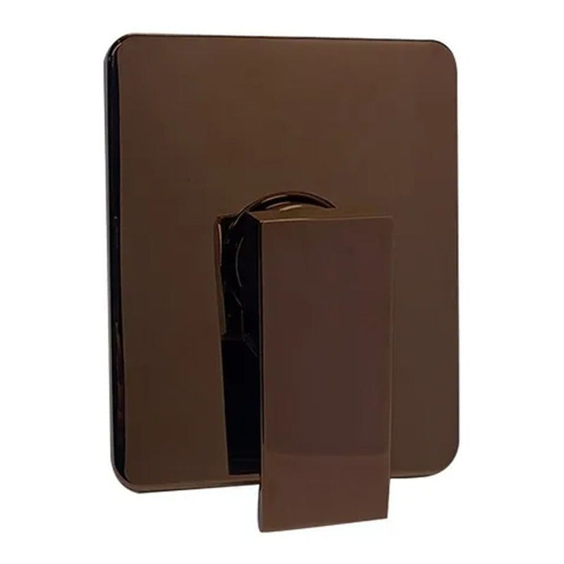 Mezclador Monocontrol Para Ducha Acabado Bronce