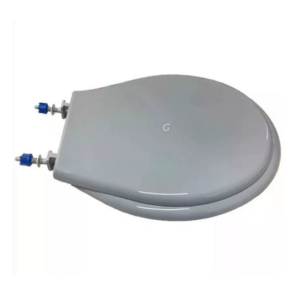 Asiento Universal Para Sanitario Redondo Belo Gris