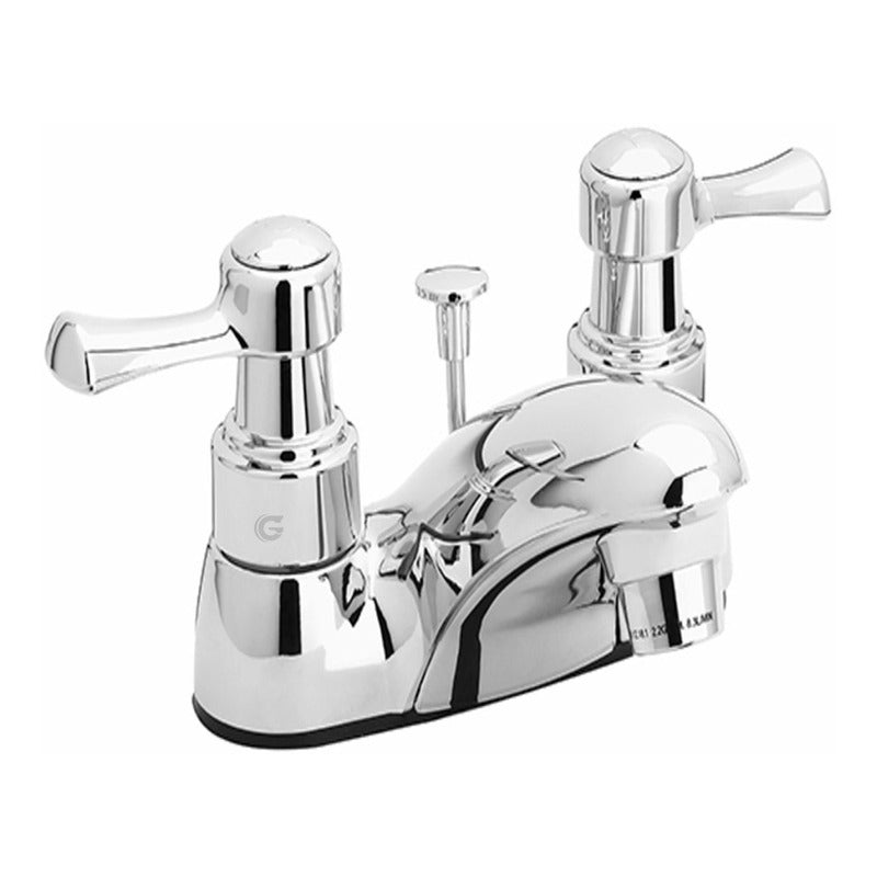 Grifería Mezclador Lavamanos Baja Manija De 4 PuLG + Acople