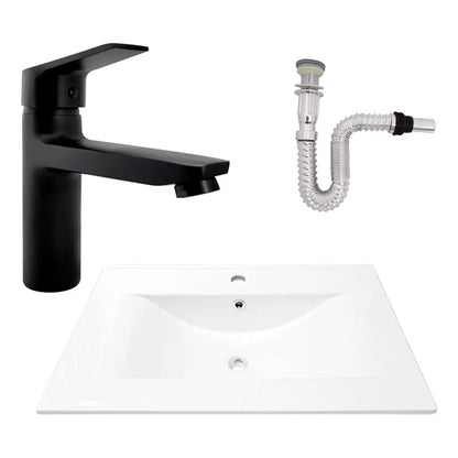 Kit Placa Lavam. 71*46.5cm+griferia Monocontrol+push Flex21