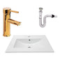 Kit Placa Lavamanos 61*40cm+griferia Monocontrol+push Flex5