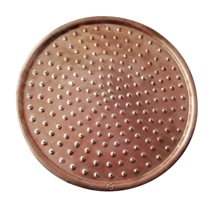 Ducha En Cobre 20cm Con Tubo - Vitage -antique-