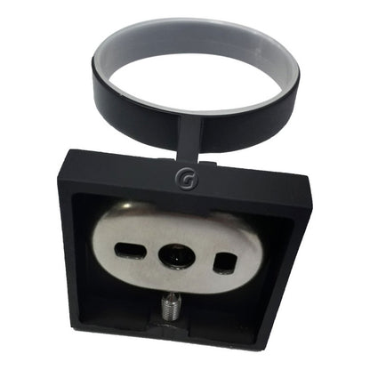 Soporte + Dispensador De Jabon Negra