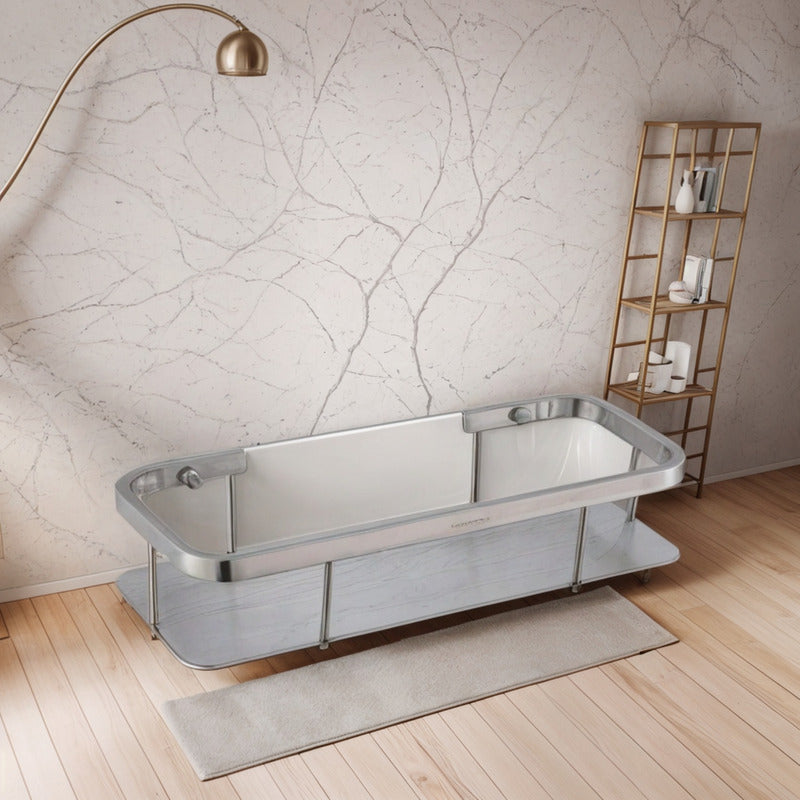 Repisa De Baño Rectangular En Acero