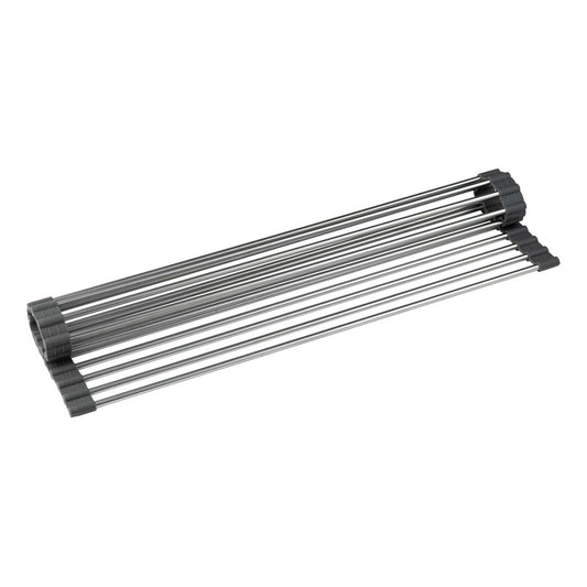 Rejilla Escurridor Retráctil Multiusos Cocina Lavap. Gris