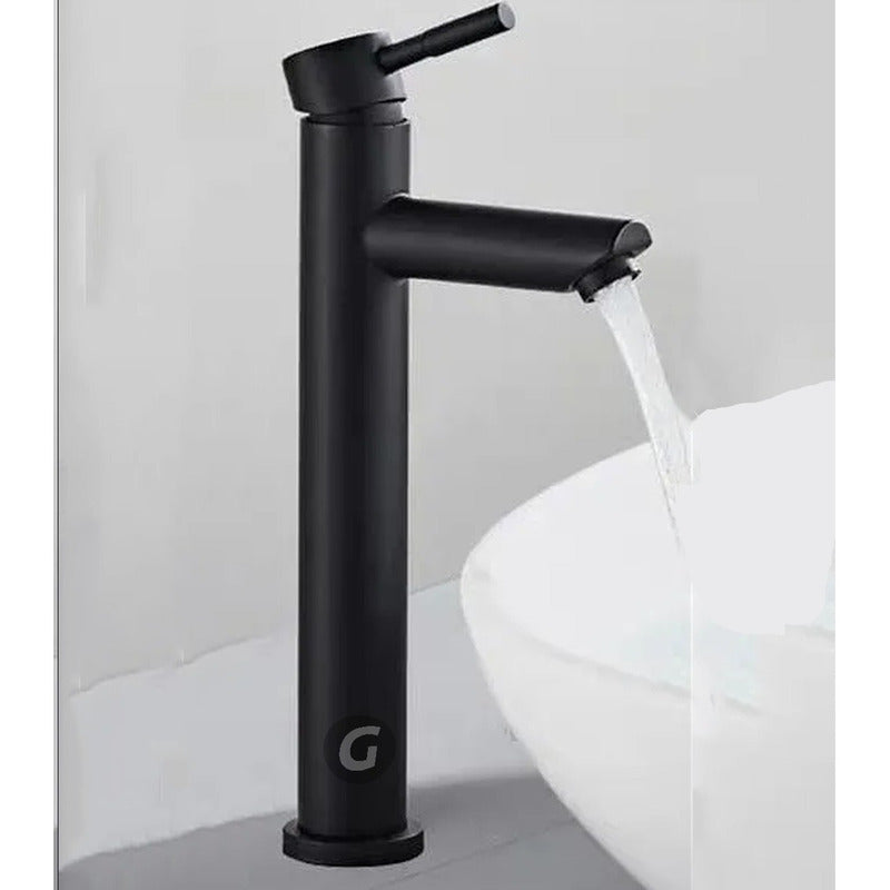 Griferia Tubular Alta Para Lavamanos
