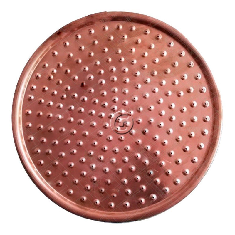 Ducha En Cobre 20cm Sin Tubo