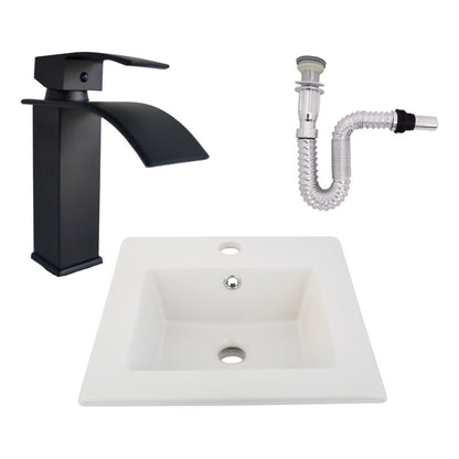Kit Placa Lavamanos 41cm+griferia Monocontrol+push Flex23