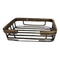Jabonera Rectangular Tipo Canasta Bronce Antiguo
