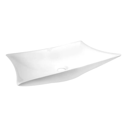 Lavamanos Rectangular Blanco 59x39,5x10,5cm