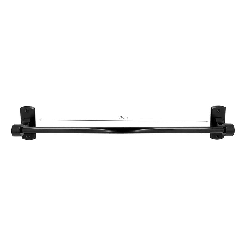 Toallero 60 Cm Negro