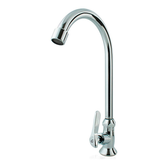 Griferia Sencilla Para Lavaplatos Cuello Curvo