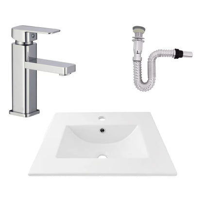 Kit Placa Lavamanos 51*40cm+griferia Monocontrol+push Flex27