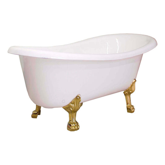 Tina Bañera Santorini Patas Fenix Vintage 1,72mt X 77 X 73cm