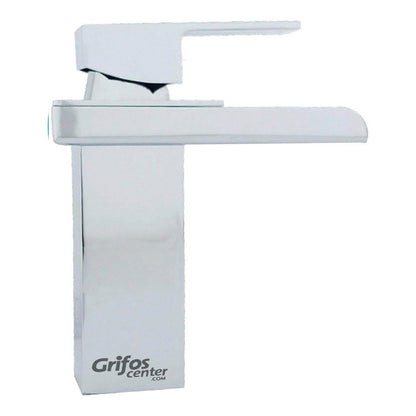 Griferia Monocontrol Para Lavamanos Tipo Cascada Baja