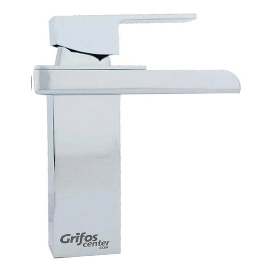 Griferia Monocontrol Para Lavamanos Tipo Cascada Baja