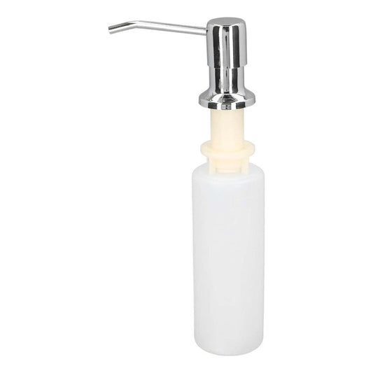 Dispensador Jabón Tapa Acero Cromado