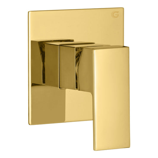 Monocontrol De Ducha Lujo Vintage Gold