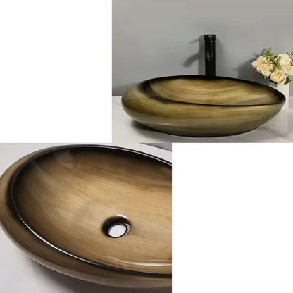 Lavamanos Ovalado Brillante 59,5x37x14xm Apolo