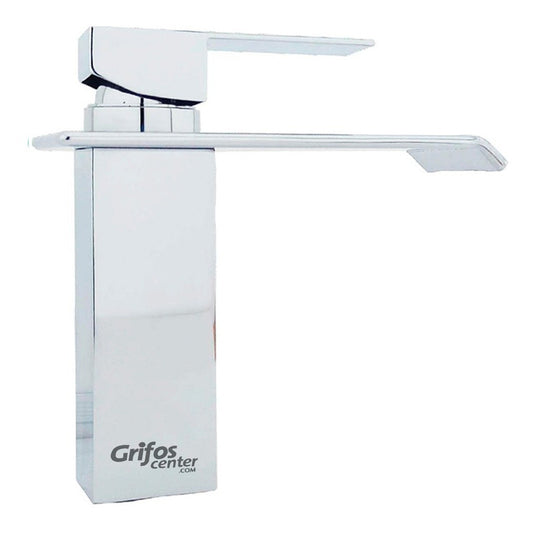 Grifería Monocontrol Baja Cuello Recto Cascada