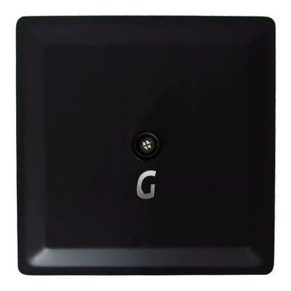 Regadera Para Ducha 25x25 Cm Color Negro Acabado Mate.