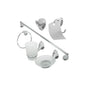 Accesorios Para Baño Metálico X6 Piezas Referencia Eclipse