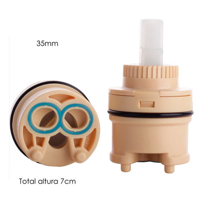 Cartucho Griferia 35mm Con Extensión Lavamanos