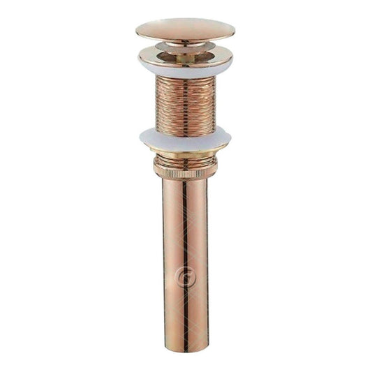 Desague Tipo Push Vintage Cobre Natural