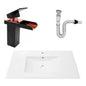 Kit Placa Lavaman.91*46.5cm+griferia Monocontrol+push Flex13