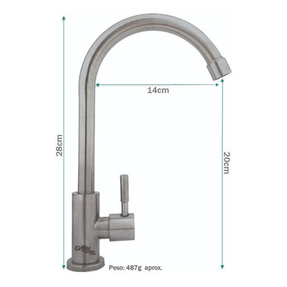 Llave Lavaplatos Alta Malta