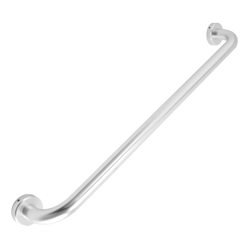 Barra Seguridad 60 Cm En Aluminio Inoxidable Plateado