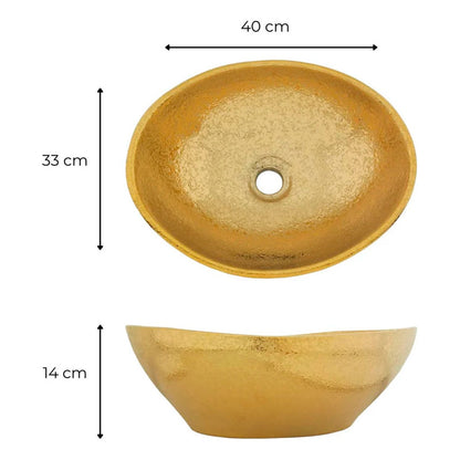 Lavamanos Dorado Canoa