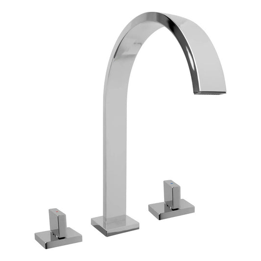 Grifería Mezclador Monocontrol 8 PuLG Cromada