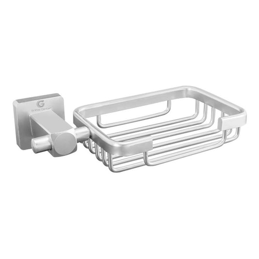 Jabonera Base Cuadrada En Aluminio