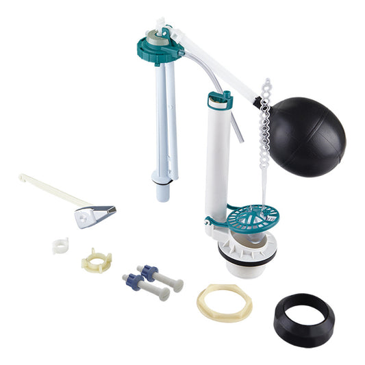 Conjunto De Grifería Tanque Sanitario 32cm Atlas Palanca