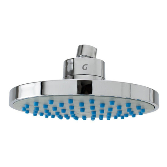 Regadera Circular En Abs Cromada De 6 Pulgadas