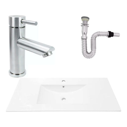 Kit Placa Lavama.101*46.5cm+griferia Monocontrol+push Flex17