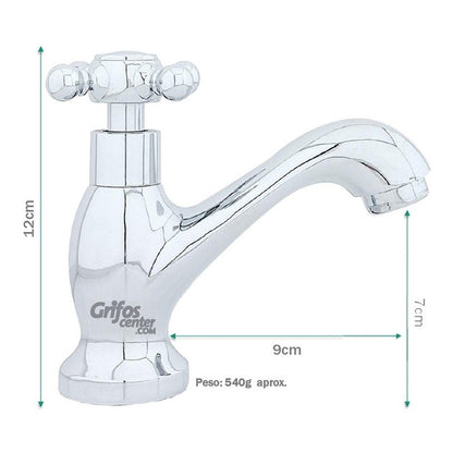 Llave Baja Lavamanos Agua Fria