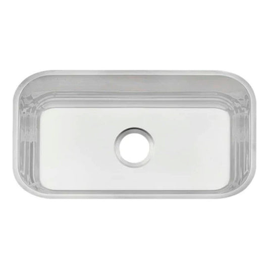 Lavaplatos Rectangular 56x34cm En Acero Inoxidable