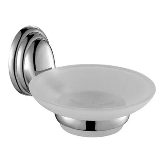 Jabonera De Baño De Pared Estilo Cromo