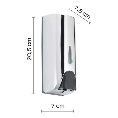 Dispensador De Jabón Baño Cromado 300ml