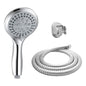 Teleducha Redonda + Soporte + Manguera Flexible Conster