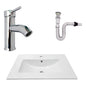 Kit Placa Lavamanos 61*40cm+griferia Monocontrol+push Flex24