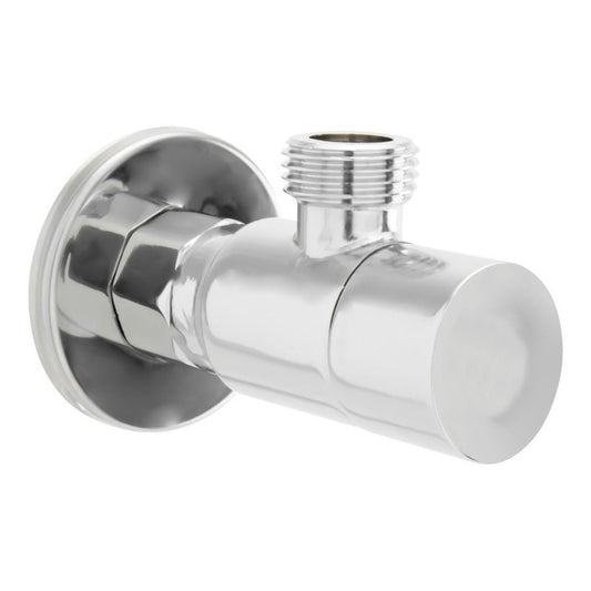 Registro En Bronce Cromado Salida De 1/2