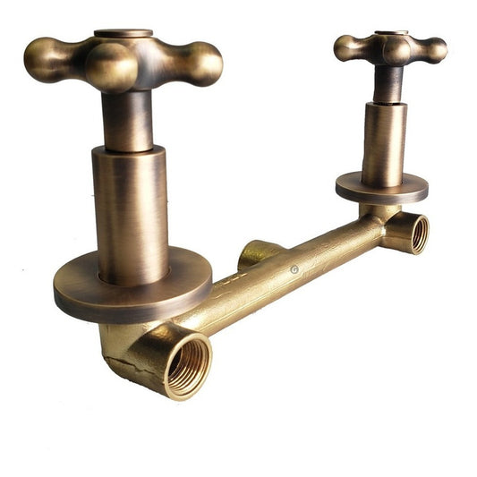 Mezclador Ducha 8 Pulgada   Vintage En Bronce Antiguo