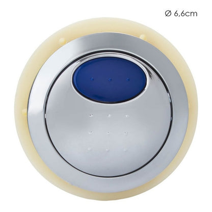 Botón De Sanitario Dual Flush/control Azul Grival