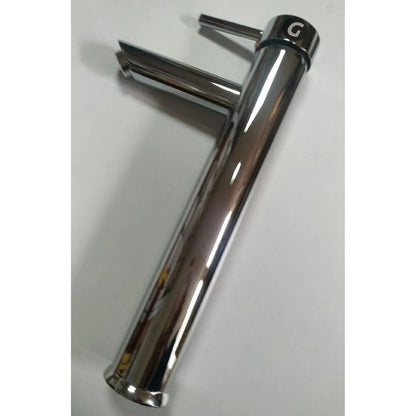 Llave Lavamanos Alta Con Pico Alargado