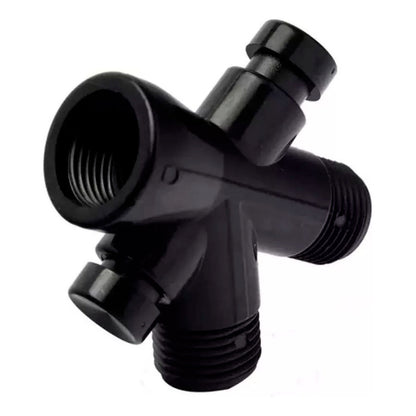 Desviador De Ducha Color Negro