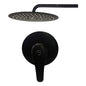 Ducha Negra Mono Control Con Ducha 20cm