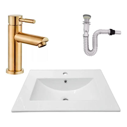 Kit Placa Lavam. 61*46.5cm+griferia Monocontrol+push Flex4